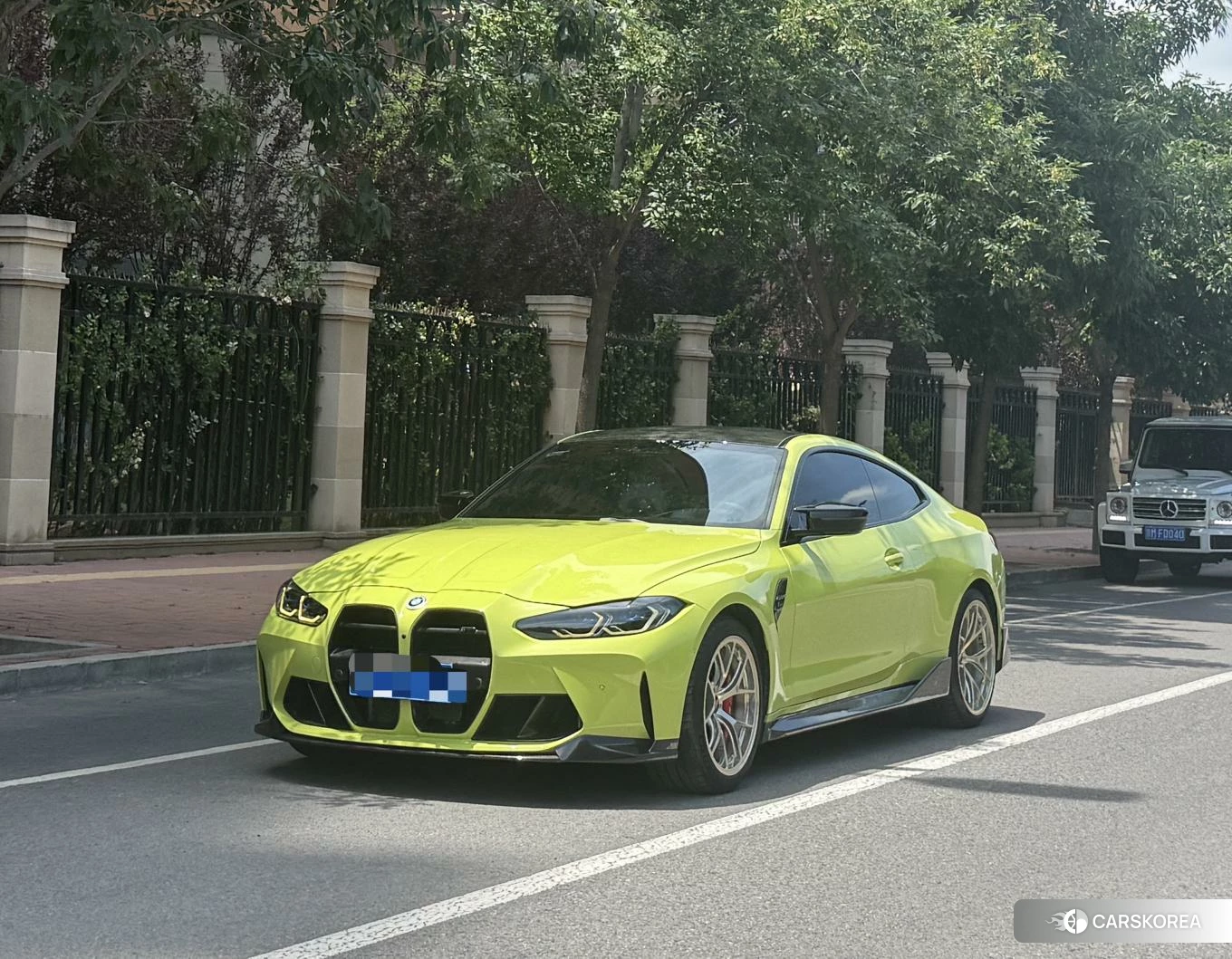 BMW M4 2021 Желтый из Китая, фото 2