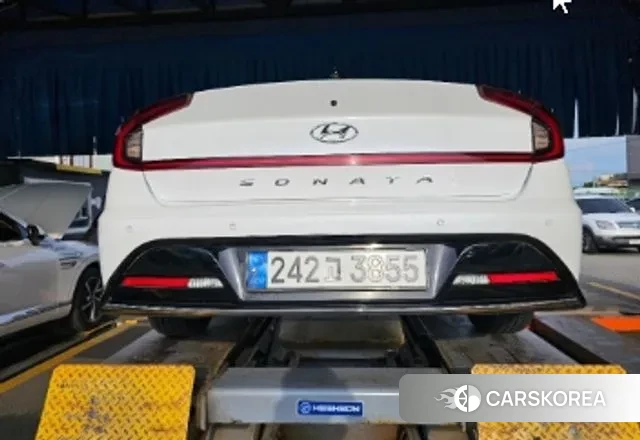 Hyundai Sonata (DN8) 2022 Белый из Кореи, фото 2