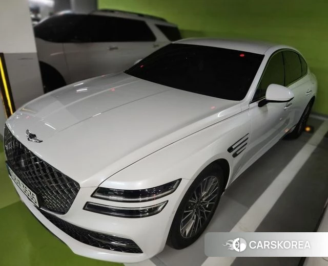 Genesis G80 (RG3) 2021 Белый из Кореи, фото 2