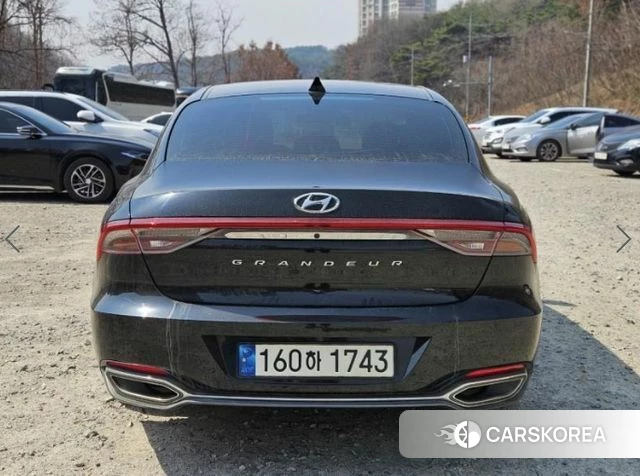 Hyundai The New Grandeur IG 2021 Черный из Кореи, фото 2