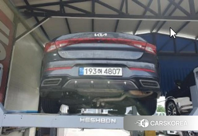 Kia K5 3rd generation 2022 Серый из Кореи, фото 2