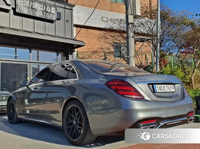 Mercedes-Benz S-Class W222 2019 Серебристо-серый из Кореи, фото 5
