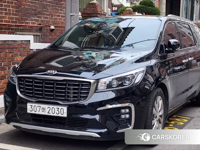 Kia The New Carnival 2020 Черный из Кореи, фото 2