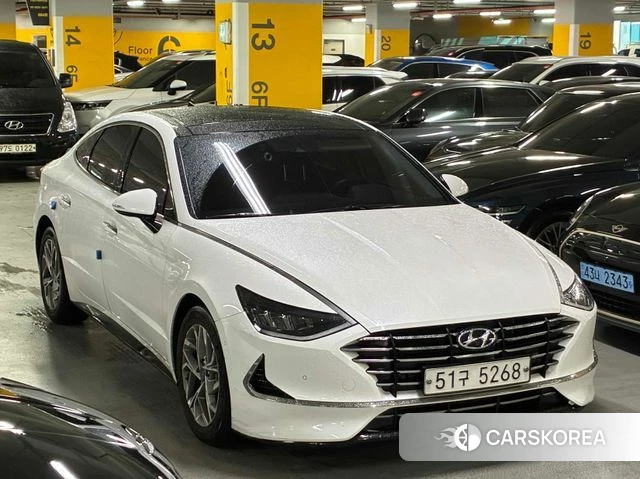 Hyundai Sonata (DN8) 2019 Жемчужный цвет из Кореи, фото 6