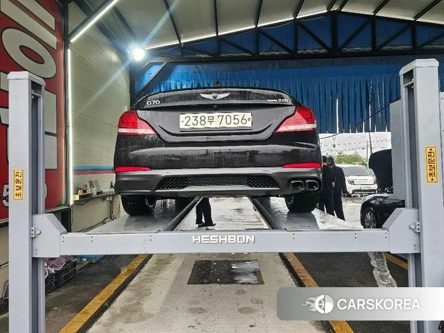 Genesis G70 2019 Черный из Кореи, фото 2