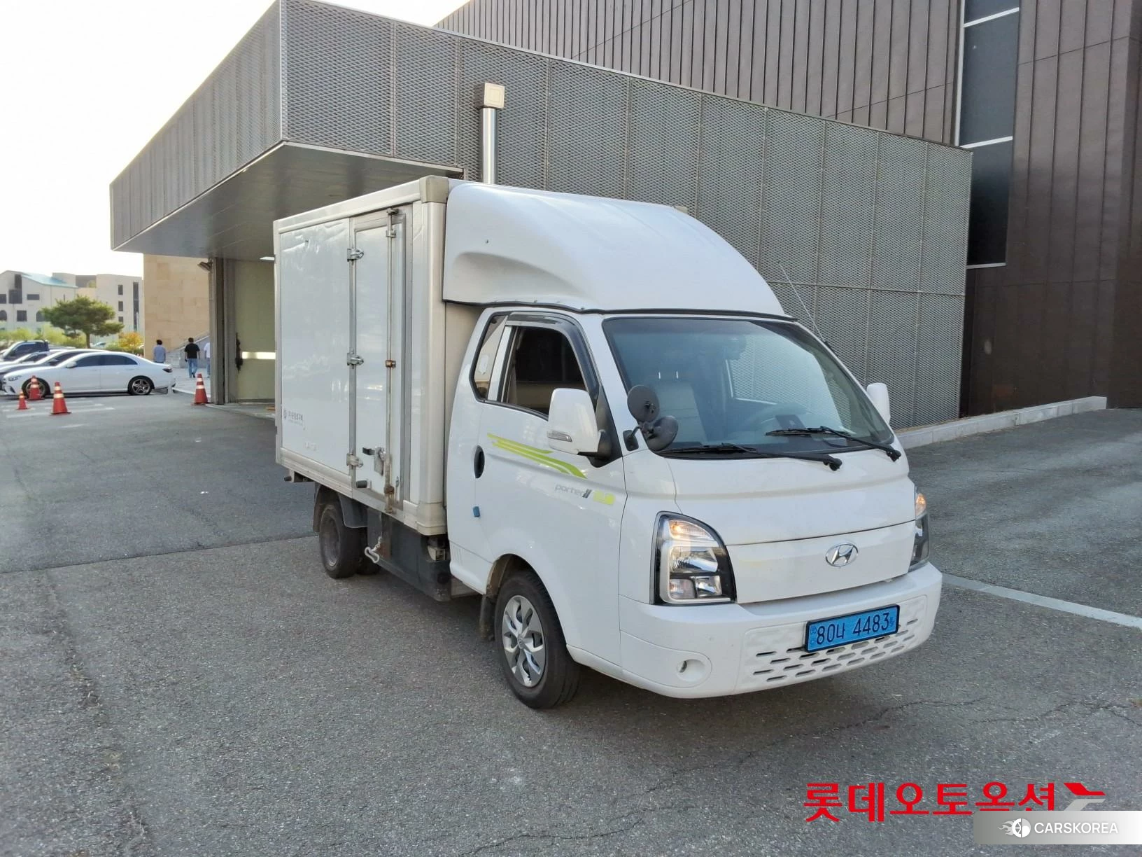 Hyundai Porter II electric 2021 Белый из Кореи, фото 2
