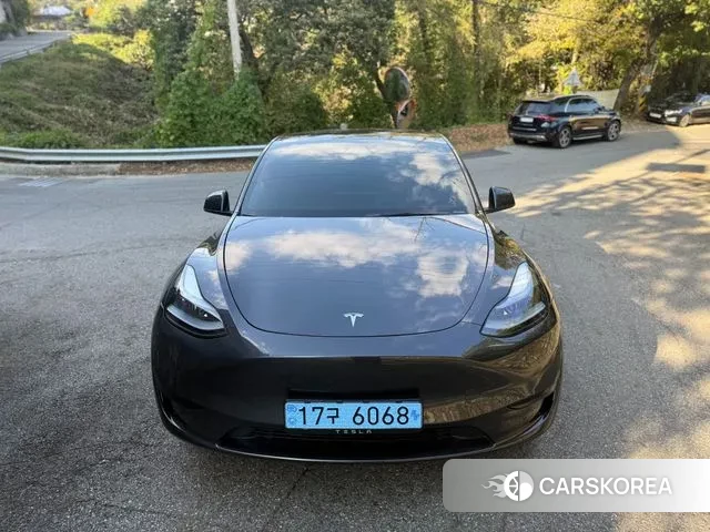 Tesla Model Y 2024 Серый из Кореи, фото 2