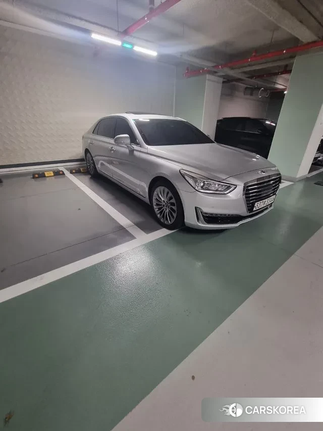 Genesis EQ900 2018 Серебряный из Кореи, фото 5