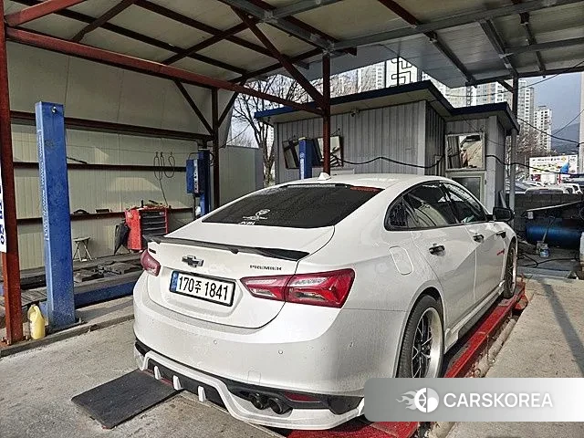 Chevrolet (GM Daewoo) The New Malibu 2022 Белый из Кореи, фото 2