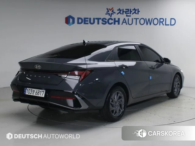 Hyundai The New Avante (CN7) 2023 Серый из Кореи, фото 4