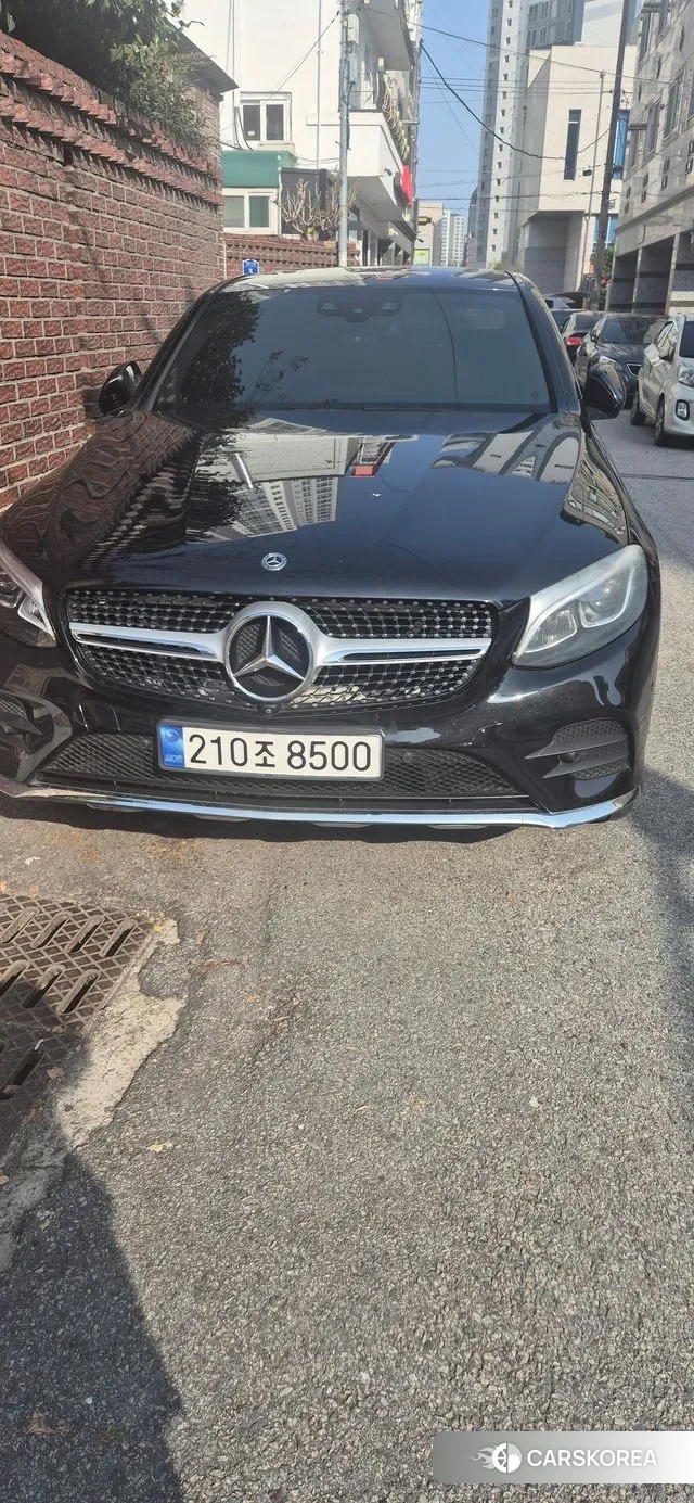 Mercedes-Benz GLC-Class X253 2018 Черный из Кореи, фото 2