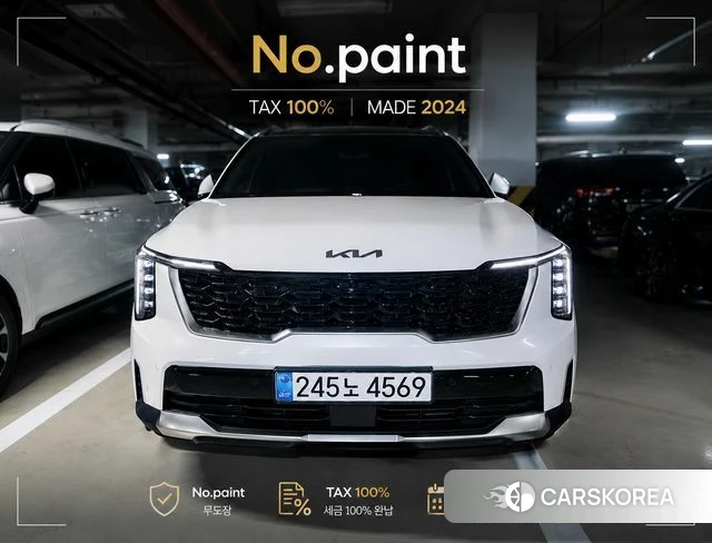 Kia The New Sorento 4th Generation 2024 Белый из Кореи, фото 2
