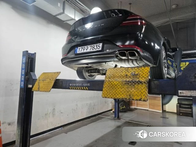 Genesis The New G70 2021 Черный из Кореи, фото 2