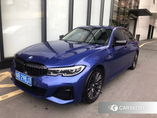 BMW 3 series 2021 Синий из Китая, фото 2