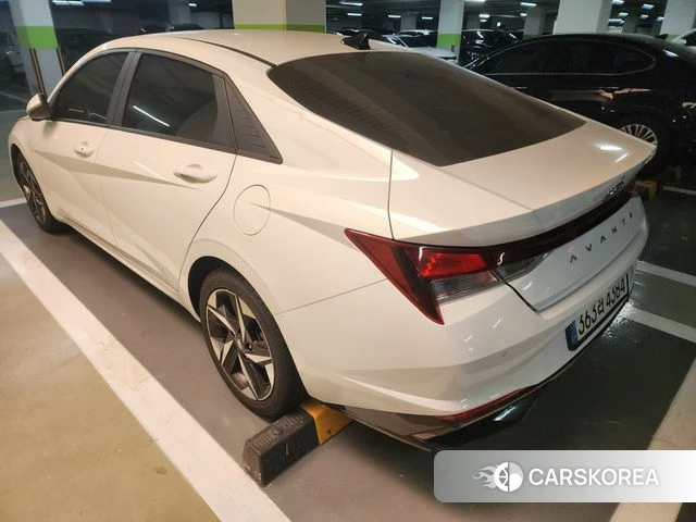 Hyundai Avante (CN7) 2022 Белый из Кореи, фото 2