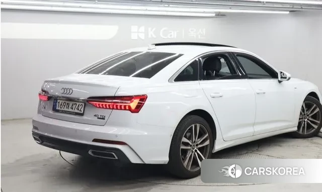 Audi A6 (C8) 2022 Белый из Кореи, фото 2