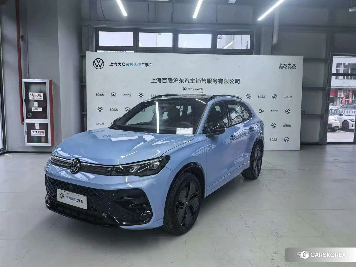 Volkswagen Tiguan L 2024 Синий из Китая, фото 4