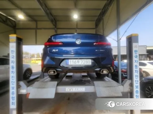 BMW X4 (G02) 2023 Синий из Кореи, фото 2