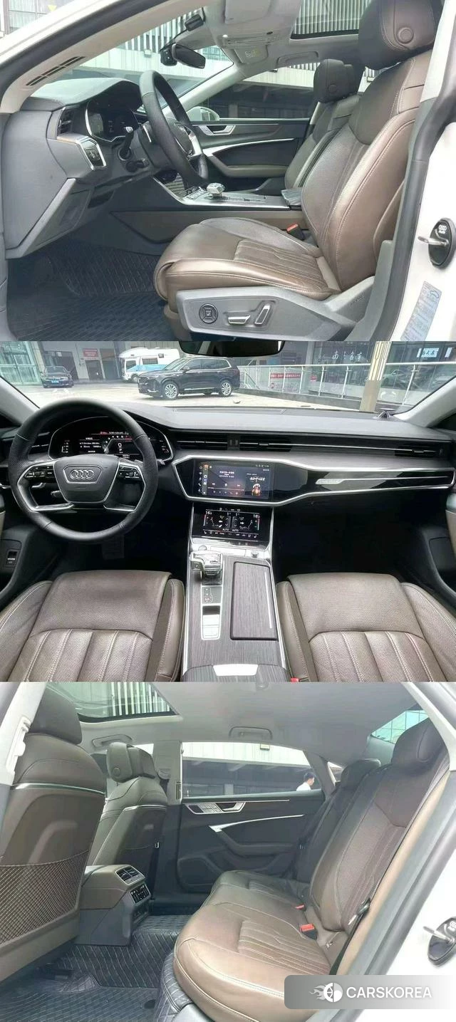 Audi A7L 2023 Белый из Китая, фото 2