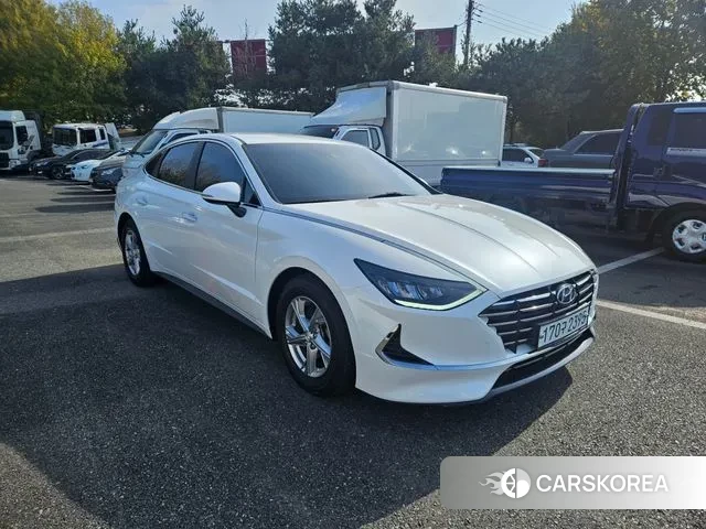 Hyundai Sonata (DN8) 2020 Белый из Кореи, фото 5