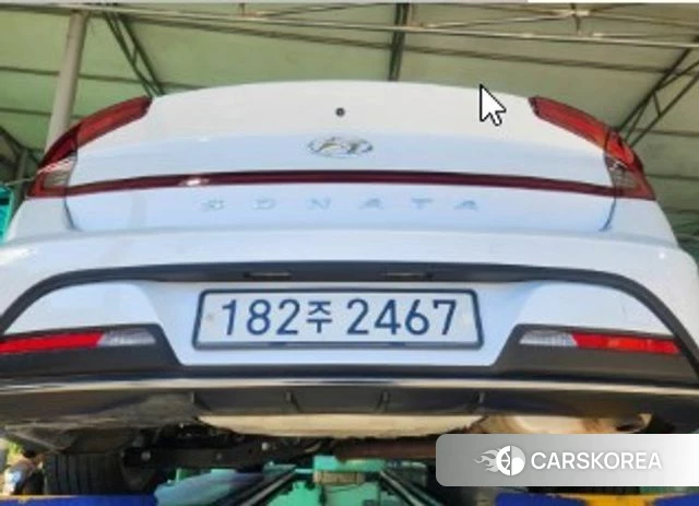 Hyundai Sonata (DN8) 2022 Белый из Кореи, фото 2