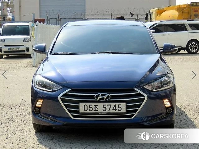 Hyundai Avante AD id 3861773 из Кореи 10