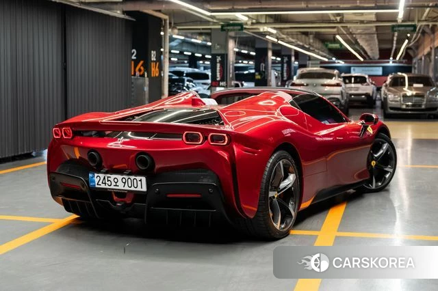 Ferrari SF90 Spider 2023 Красный из Кореи, фото 3