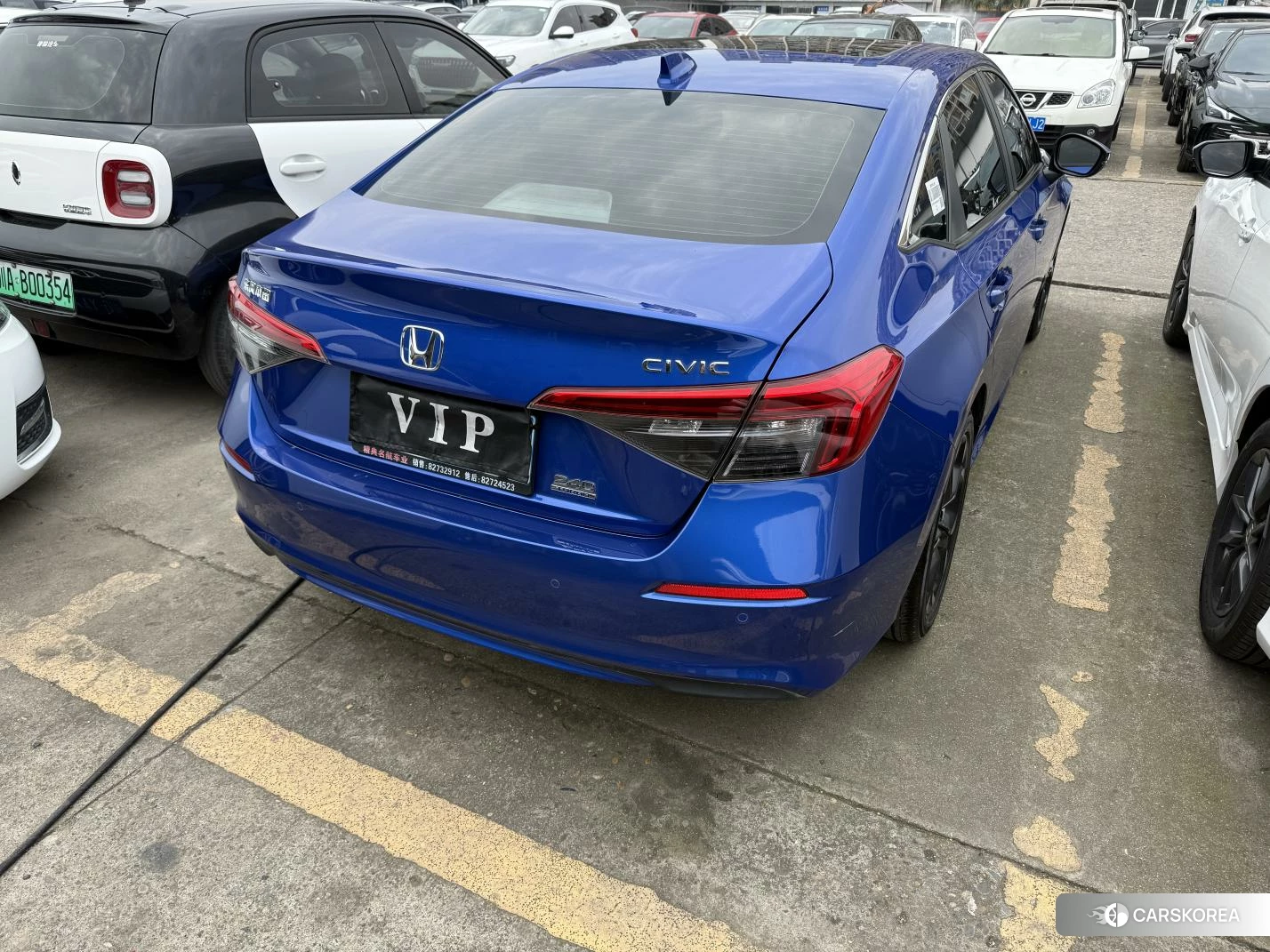 Honda Civic 2021 Синий из Китая, фото 5