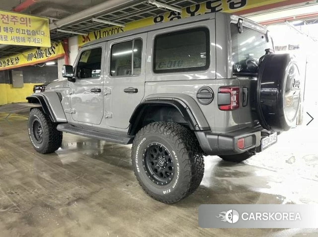 Jeep Wrangler (JL) 2023 Серебристо-серый из Кореи, фото 5