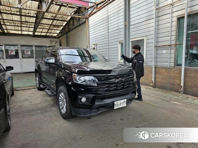 Chevrolet (GM Daewoo) Real New Colorado 2022 Черный из Кореи, фото 5