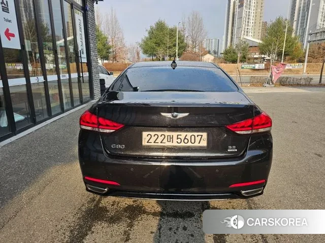 Genesis G80 2018 Черный из Кореи, фото 2