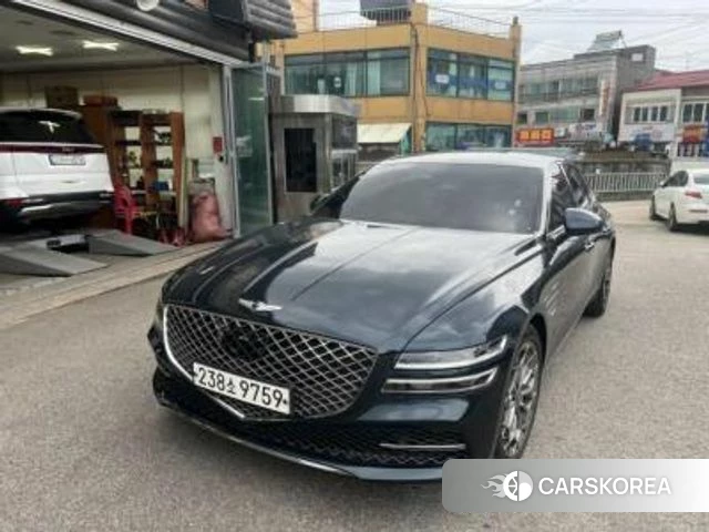 Genesis G80 (RG3) 2022 Синий из Кореи, фото 2