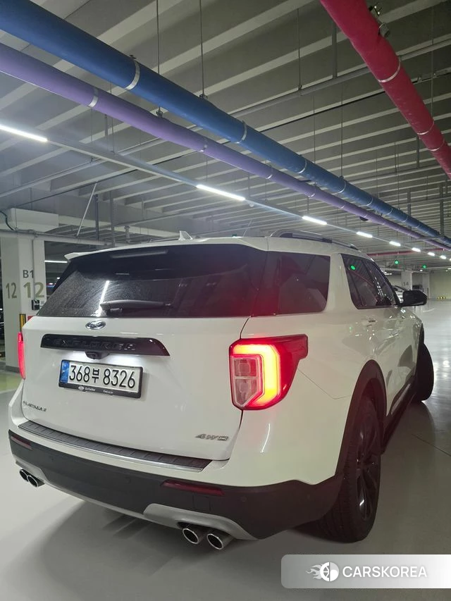 Ford Explorer 6th Generation 2021 Белый из Кореи, фото 4