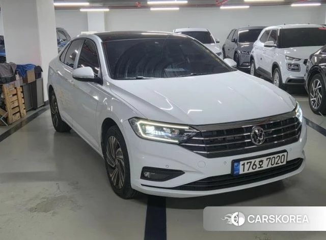 Volkswagen 7th Generation of Jetta 2021 Белый из Кореи, фото 2