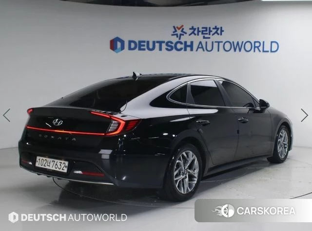 Hyundai Sonata (DN8) 2019 Черный из Кореи, фото 2
