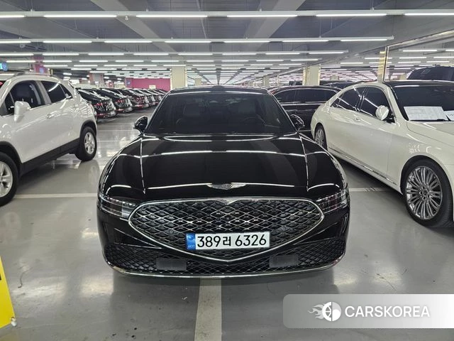Genesis G90 (RS4) 2023 Черный из Кореи, фото 2
