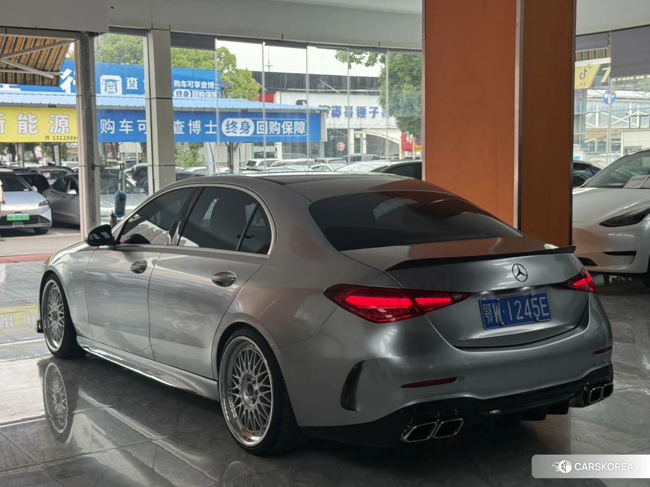 Mercedes-Benz Class C 2021 Серебристо-серый из Китая, фото 3