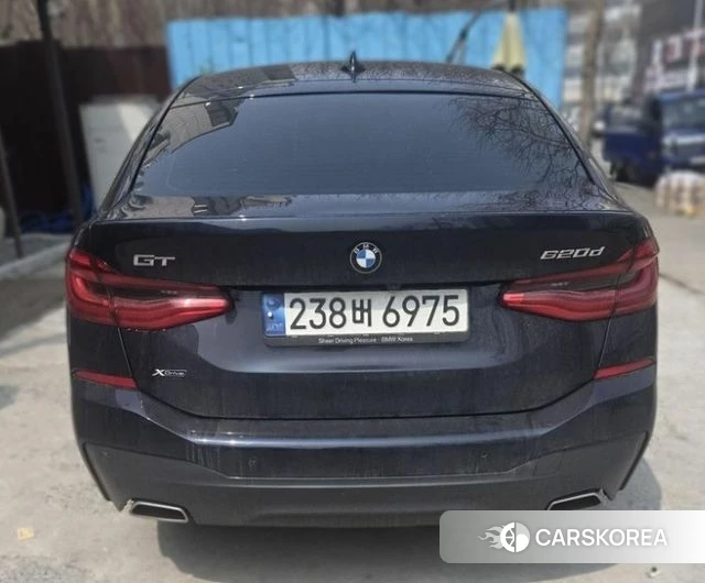 BMW 6 Series GT (G32) 2021 Черный из Кореи, фото 2