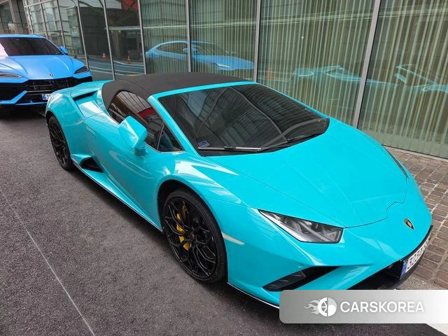 Lamborghini Huracan 2022 Небесно-голубой из Кореи, фото 2