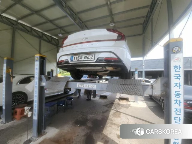 Hyundai Sonata (DN8) 2019 Белый из Кореи, фото 2