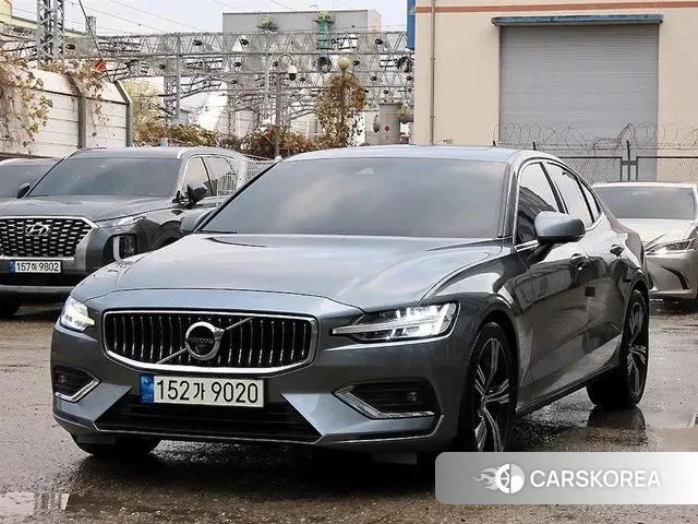 Volvo S60 3rd generation 2021 Серый из Кореи, фото 2