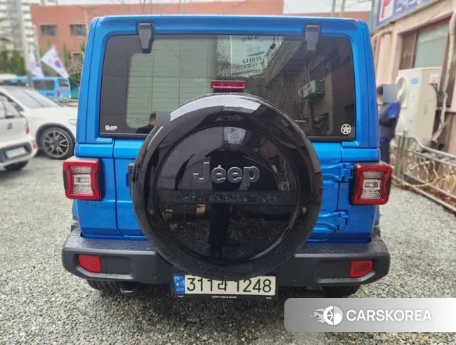 Jeep Wrangler (JL) 2021 Синий из Кореи, фото 6
