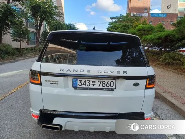 Land Rover Range Rover Sport 2nd Generation 2018 Белый из Кореи, фото 2