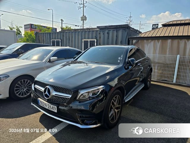 Mercedes-Benz GLC-Class X253 2018 Черный из Кореи, фото 3