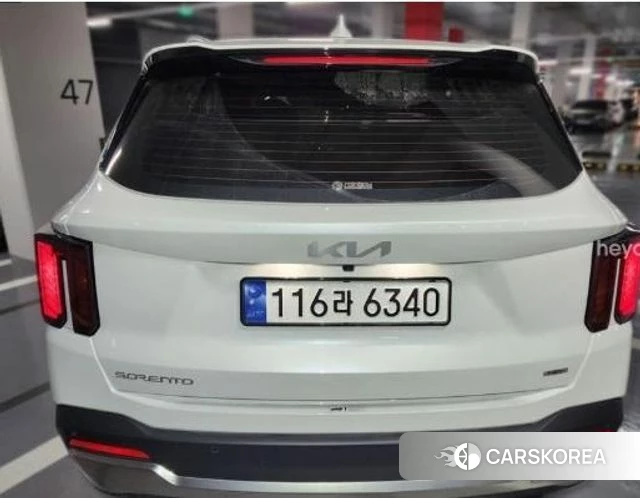 Kia The New Sorento 4th Generation 2023 Белый из Кореи, фото 2