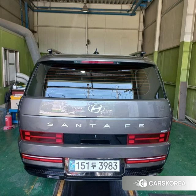 Hyundai Santa Fe (MX5) 2024 Серебристо-серый из Кореи, фото 2