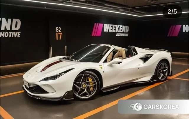 Ferrari F8 Spider 2022 Белый из Кореи, фото 2