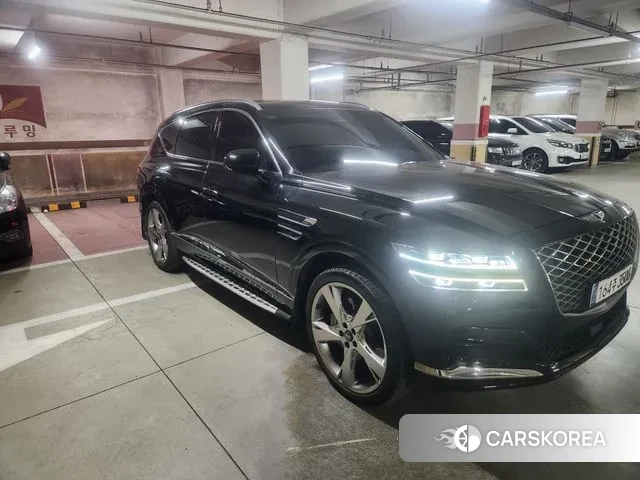 Genesis GV80 2021 Черный из Кореи, фото 2