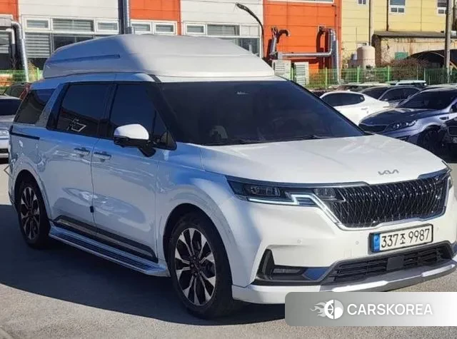 Kia Carnival 4th generation 2021 Белый из Кореи, фото 2