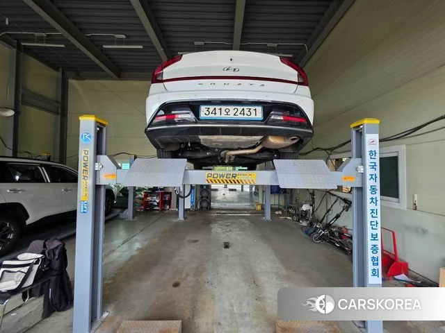 Hyundai Sonata (DN8) 2022 Белый из Кореи, фото 2